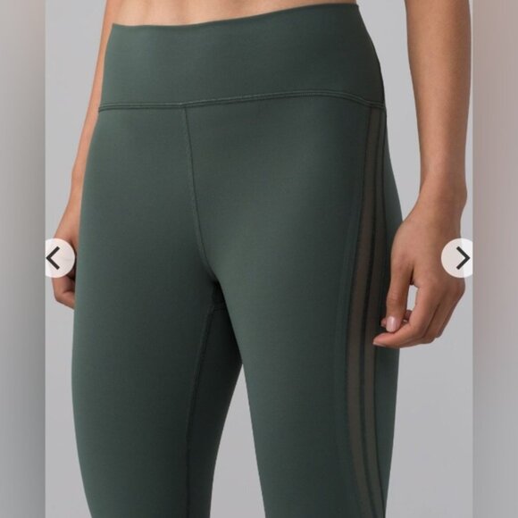 Lululemon Sun Setter Crop (17”)Dark Forest - Picture 5 of 12